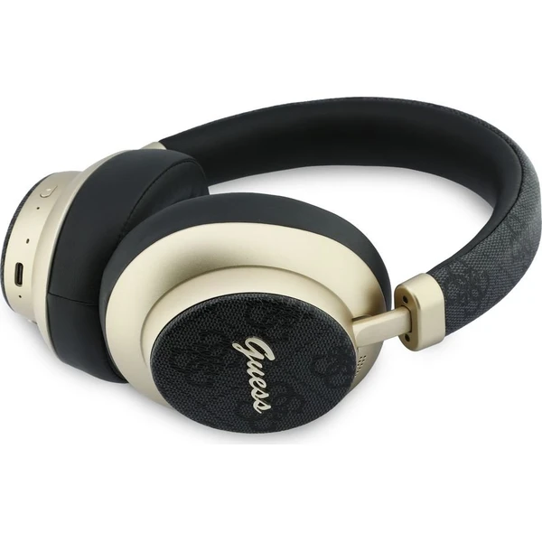Guess PU 4G Gold Script Metal Logo ENC Bezdrôtová Slúchadlá Black - Slúchadlá - Obrázok d86b7fdd63454c6aa804ca5897590fa9