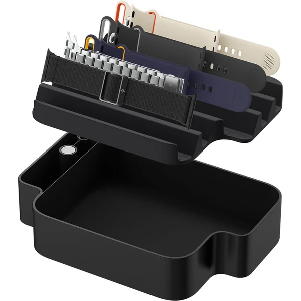 Spigen Organizer S340 pre Apple Watch a doplnky čierny - Organizéry - Obrázok d87855ba5ec34e83939423a1f1d07e1a