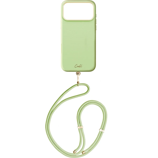 UNIQ Coehl Mirelle MagSafe kryt s pútkom iPhone 17 Pro Max Lint Green - Puzdra - Obrázok d885a20ee8aa43aabba8550c50028888