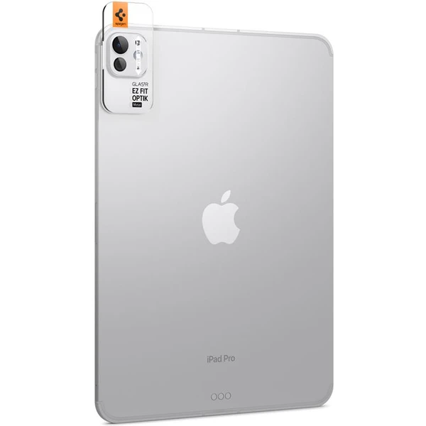 Spigen Glass TR EZ Fit Optik Metal sklo na fotoaparát iPad Pro 13" 2025/ iPad Pro 11" 2025 strieborn - Ochranné fólie a sklo - Obrázok d88627218c0544b9ab7c7d9c4bbd544f