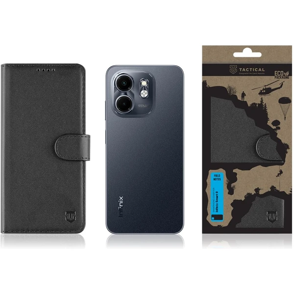 Tactical Field Notes púzdro Infinix Smart 9 čierne - Puzdra - Obrázok d8970eca6aa84468a9f051abcdf676e6