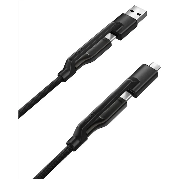 Nomad Universal Kevlar Cable USB-C, 0.3m, carbide - Káble - Obrázok d8a280eb34794d08802baf104482f5a2