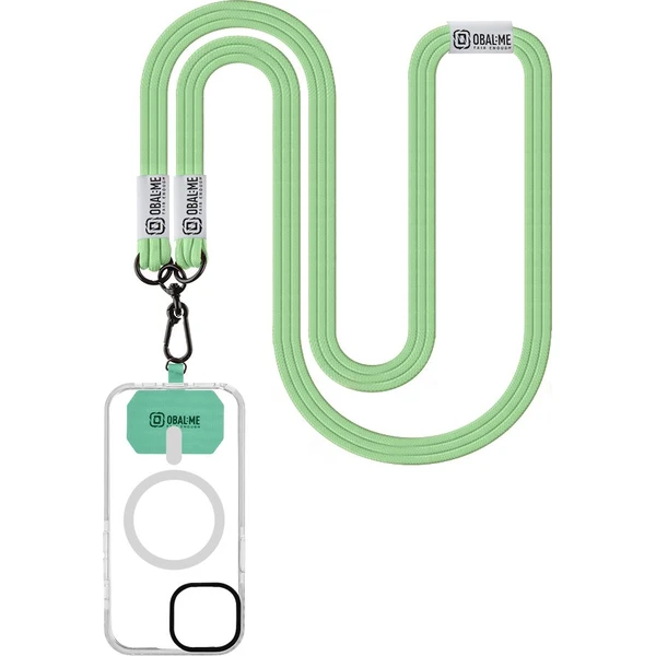 OBAL:ME NeckTag Trio popruh na telefón mentolovo zelený - Popruhy a crossbody - Obrázok d8ec9d39d0be40bf8c89179bd6de0ffb