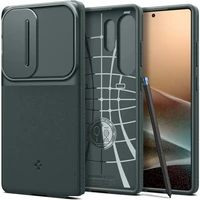 Spigen Optik Armor kryt Samsung Galaxy S25 Ultra zelený - Puzdra