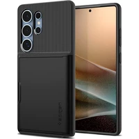Spigen Slim Armor CS kryt Samsung Galaxy S25 Ultra čierny - Puzdra