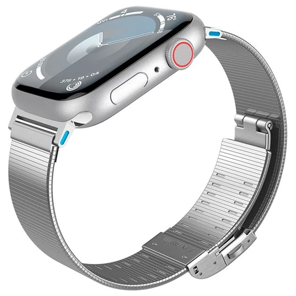 Spigen Sleek Link remienok Apple Watch 49/46/45/44/42mm strieborný - Remienky - Obrázok d90b1f9902264818967f9312ce11a2e1