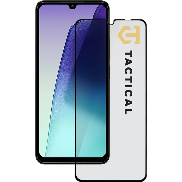 Tactical Glass Shield 5D sklo pre Xiaomi Redmi 14C 4G/Poco C75 čierne - Ochranné fólie a sklo - Hlavný obrázok