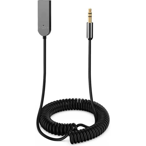 FIXED Signal Alu Bluetooth audio prijímač so zabudovaným mikrofónom sivý - Sieťové karty - Hlavný obrázok