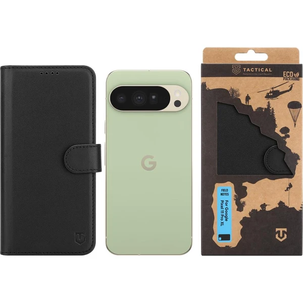 Tactical Field Notes pre Google Pixel 11 Pro XL Black - Puzdra - Obrázok d9473e1e2c3e46deb72686ea79b82747