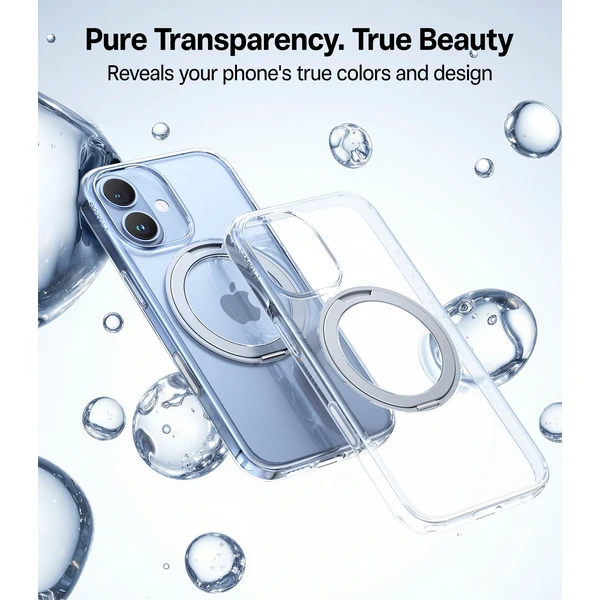 Torras Ostand Pro MagSafe kryt iPhone 17 transparentný - Puzdra - Obrázok d964e7ef8fe24029ae905ae82c79630a