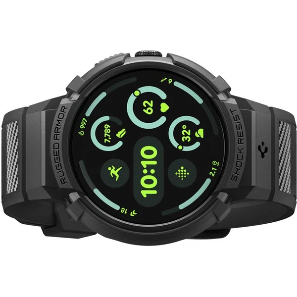 Spigen Rugged Armor kryt Google Pixel Watch 4 41mm matne čierny - Puzdra - Obrázok d964f6a29338417b9533df60c1e896b8