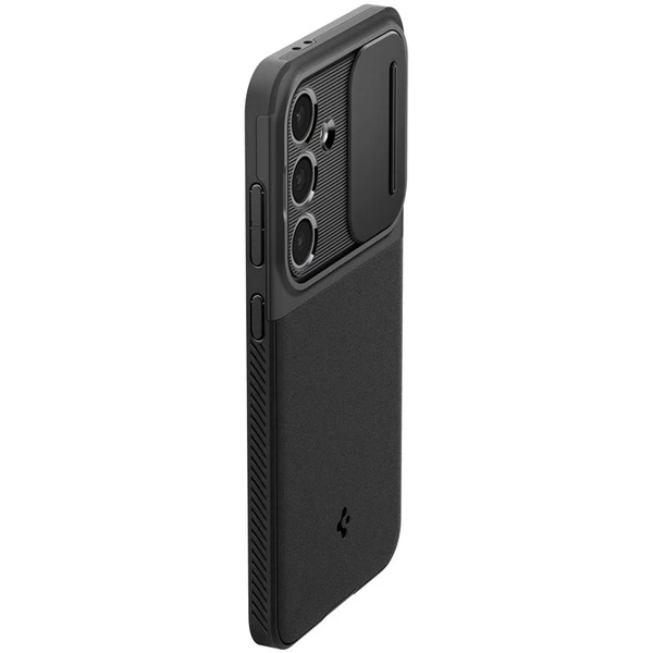 Spigen Optik Armor kryt Samsung Galaxy S24 FE čierny - Puzdra - Obrázok d96a8245a6804d938ee273068a449253