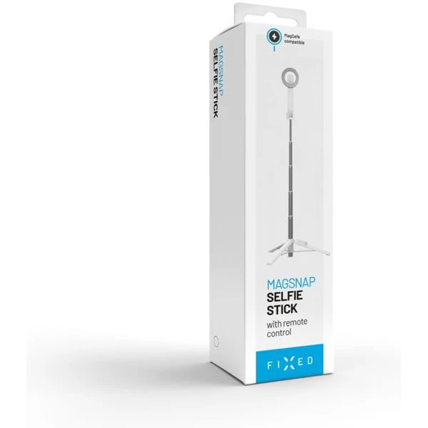 Selfie stick s tripodom FIXED MagSnap s podporou MagSafe a bezdrôtovou spúšťou, biely - Držiaky - Obrázok d96d865c66034fc1a865fd6fd20acd29