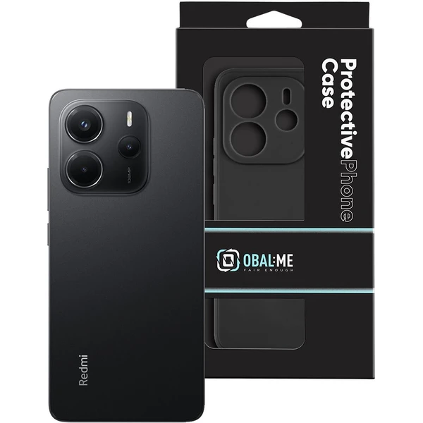 OBAL:ME Matte TPU kryt Xiaomi Redmi Note 14 4G čierny - Puzdra - Obrázok d9785cb1bbb4482ea4f80abc736fb4ea
