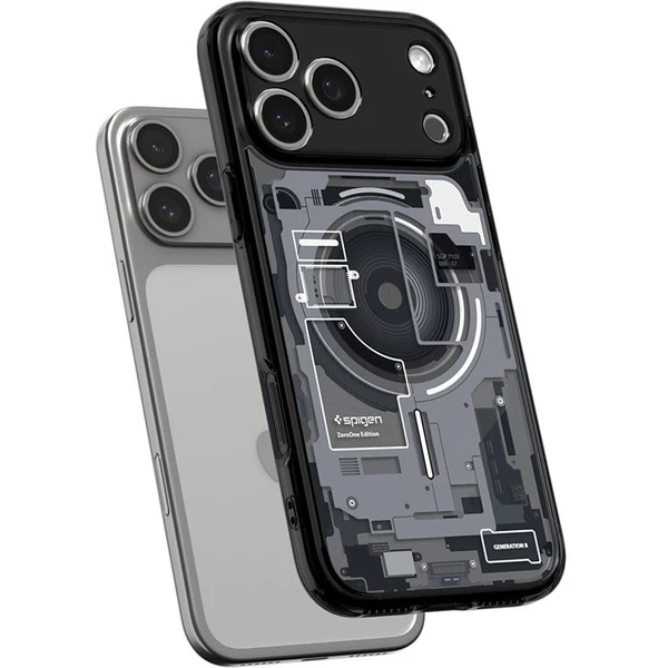 Spigen Ultra Hybrid MagSafe kryt iPhone 17 Pro Max zero one black - Puzdra - Obrázok d9883ad363ff466ba183eae182236feb