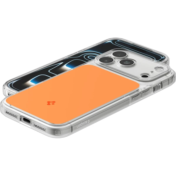 Spigen Ultra Hybrid T MagSafe kryt iPhone 18 Pro/17 Pro lesklá oranžová - Puzdra - Obrázok d989720974f7445e9f85e2bca8ec1f6b