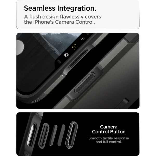 Spigen Tough Armor T MagSafe kryt iPhone 18 Pro Max/17 Pro Max gunmetal - Puzdra - Obrázok d991686421cc47169eea629db0d48a8f