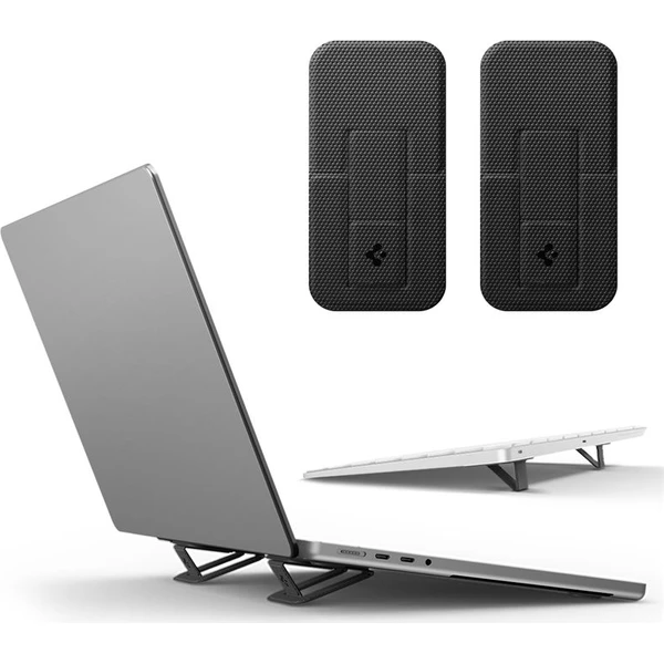 Spigen Slim Fold Laptop Stand LD201-S2 stojanček pre notebook/MacBook čierny - Stojany - Obrázok d9a36b7968a7471c9d1b2f85ae6a8601