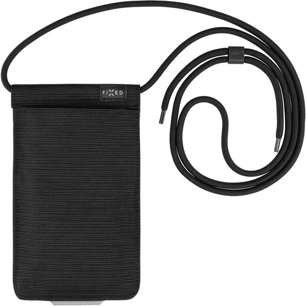 FIXED Camino Sling crossbody pre mobilné telefóny do 7", čierne - Popruhy a crossbody - Hlavný obrázok