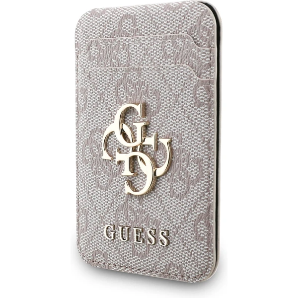 Guess 4G Metal Logo MagSafe Cardslot peňaženka so stojanom ružová - Peňaženky - Obrázok d9b3489715344b839ba332e65a0b29d6