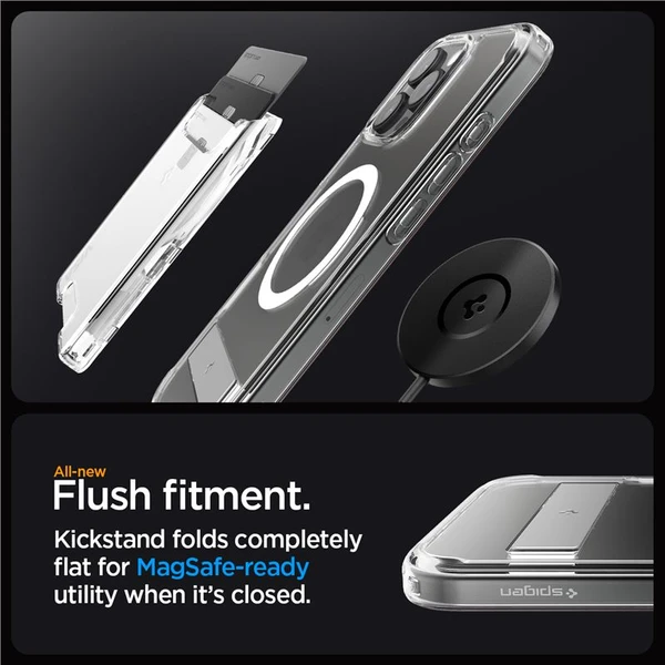 Spigen Ultra Hybrid S MagSafe kryt iPhone 16 Pro Max crystal clear - Puzdra - Obrázok d9df2b41bf6244f6ab885823f8855620