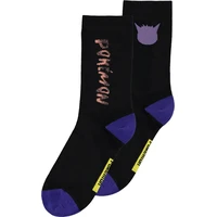 Ponožky Pokémon - Gengar Night 39/42 (3 páry) - Ponožky
