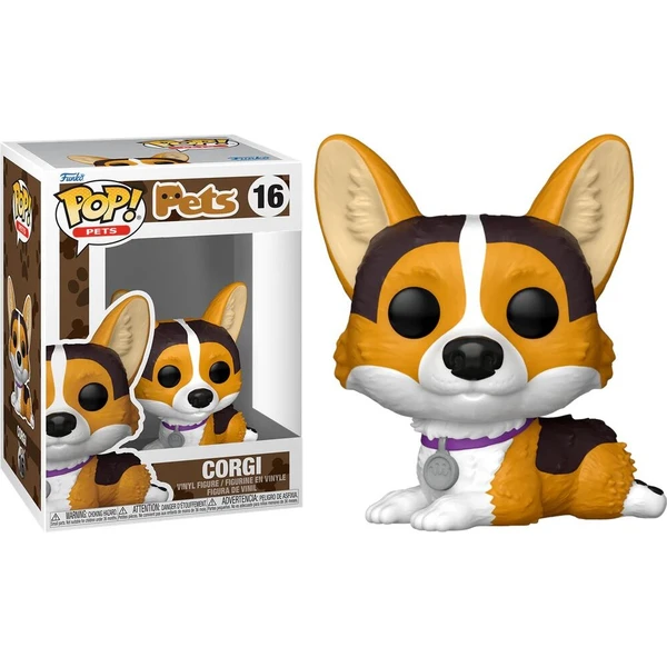 Funko POP! #16 Pets: Pets S3 - Corgi - Funko POP! - Hlavný obrázok