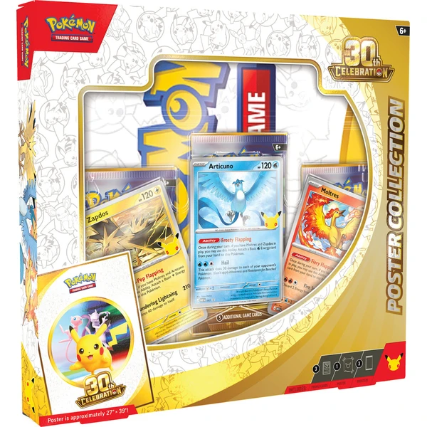 Pokémon TCG: 30th Celebration Poster Collection - Pokémon karty - Hlavný obrázok