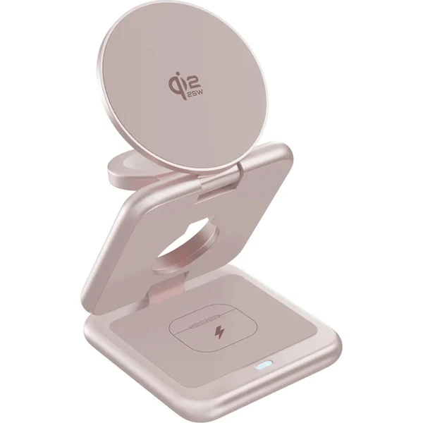 Epico UltraBase Qi2 MagSafe 25W 3v1 Fold kovový Mag+ bezdrátový nabíjecí stojánek růžový - Nabíjačky - Obrázok d_010668b326d54f319756d4d9a97450cf