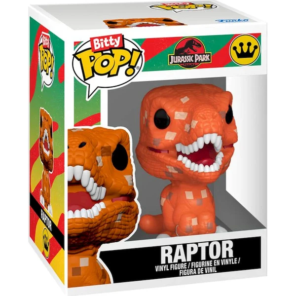 Funko Bitty POP! Arcade: Jurassic Park - Raptor - Funko POP! - Obrázok d_0130b04801f24e7b80e5851f3541ff1f