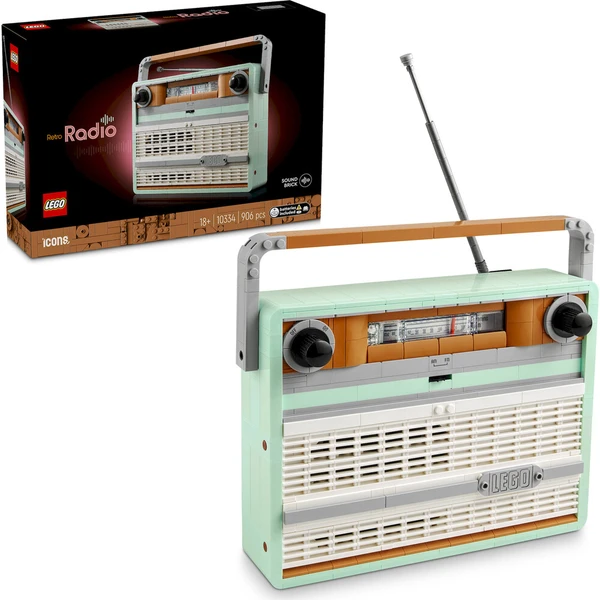 LEGO Icons 10334 Retro rádio - LEGO - Obrázok d_01558427fcde483c9d1e1c7e2121aaf4
