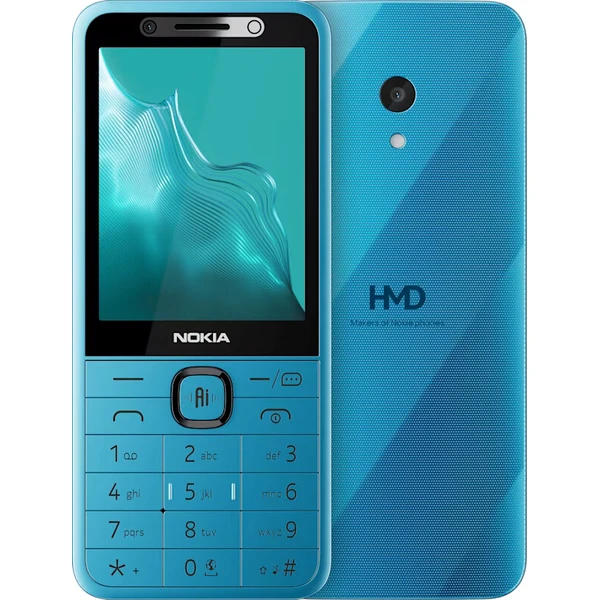 NOKIA 235 4G 2nd Dual SIM modrý - Mobilné telefóny - Hlavný obrázok