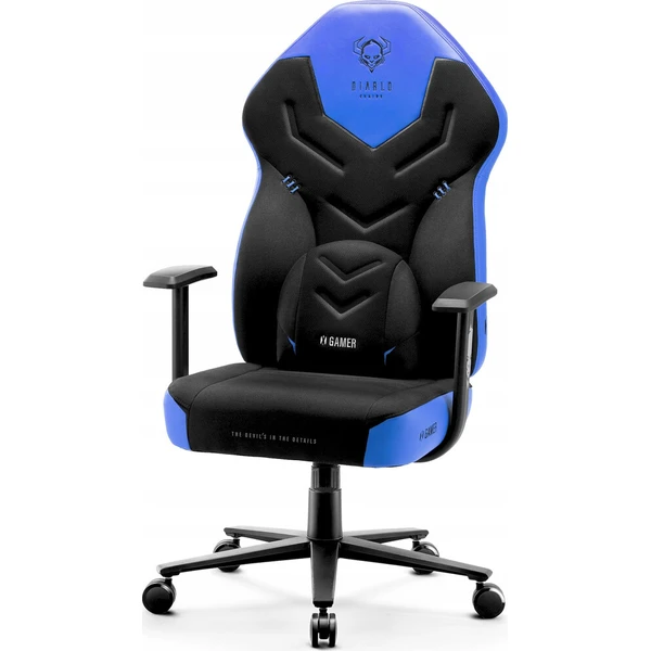 Diablo X-Gamer 2.0 Normal Size herná stolička čierno-modrá - Stoličky - Obrázok d_01c49694ae7448fb9ef72eda73f5c54a