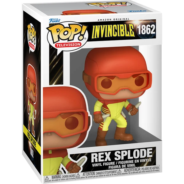 Funko POP Animation: Invincible S2- Rex w/CH - Funko POP! - Obrázok d_01f710a138b44012b8de57deb8771621