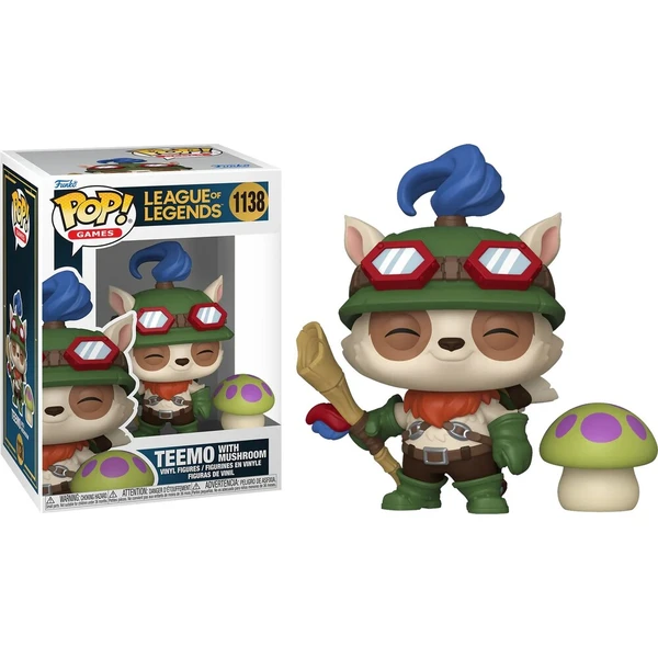 Funko POP&Buddy #1138 Hry: League of Legends - Teemo s Shroom - Funko POP! - Hlavný obrázok