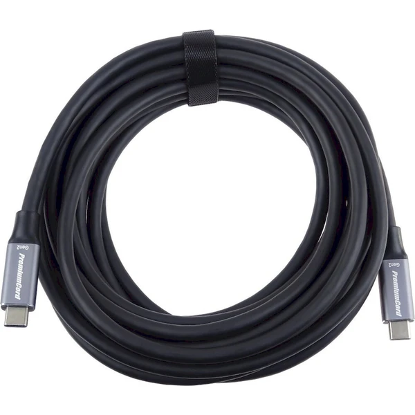 PremiumCord USB-C/USB-C napájací kábel 100W 5m čierny - Káble a redukcie - Obrázok d_028433fa13e346efbee7111db2b26441