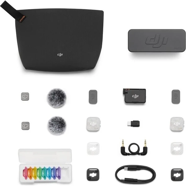 DJI Mic Mini 2S (2 TX + 1 RX + Charging Case) - Mikrofóny - Hlavný obrázok