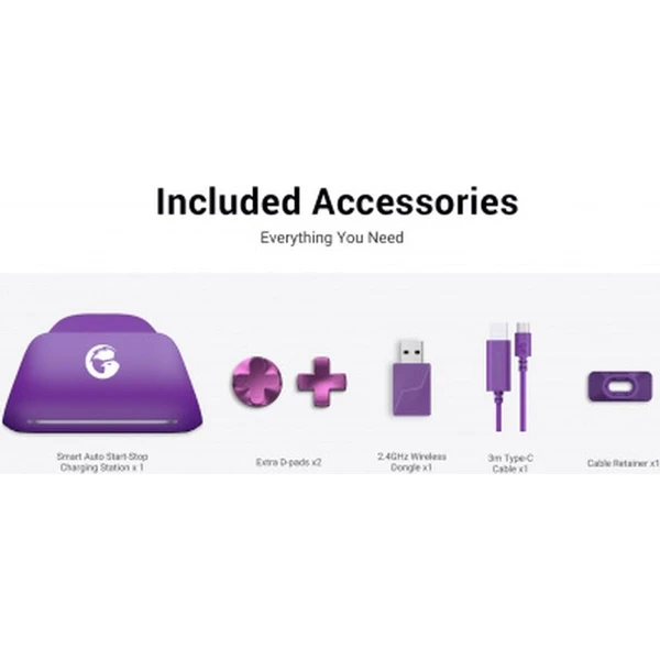 GameSir G7 PRO bezdrôtový herný ovládač Plum Purple - Herné ovládače - Obrázok d_02b3ed86decf41b6847dd7a5b463b04f