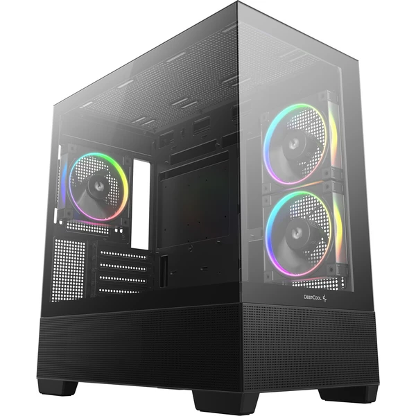 DEEPCOOL CG380 3F čierna - Počítačové skrine - Hlavný obrázok
