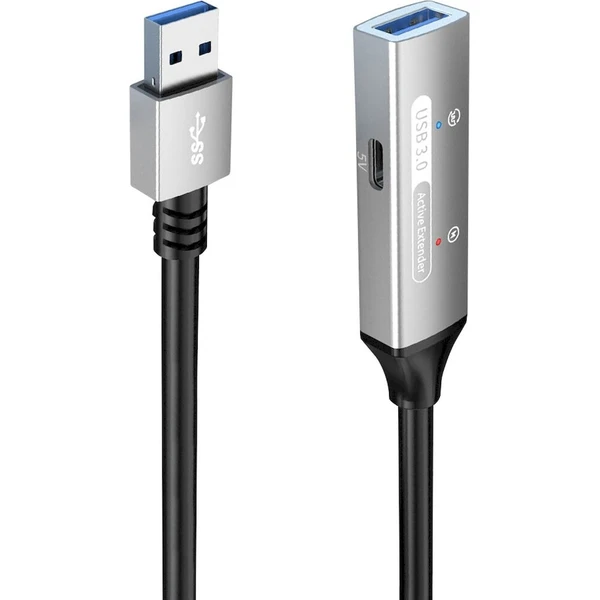 PremiumCord USB-A/USB-A predlžovací kábel 25m čierny - Káble a redukcie - Obrázok d_02c8bb81ec2342ada25b06274644d748