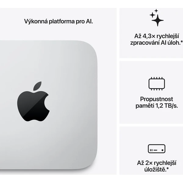 Apple Mac Studio / M5 Ultra / 96GB / 1TB / strieborný - Stolné počítače - Obrázok d_02dc6bfcd7644b63a6b790202cff67ae