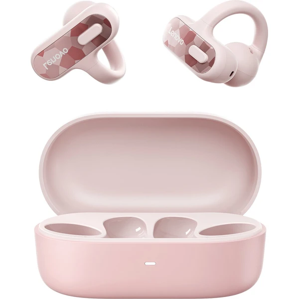 Lenovo Open-Ear Clip-on Earbuds X500 bezdrôtové slúchadlá ružová - Slúchadlá - Hlavný obrázok