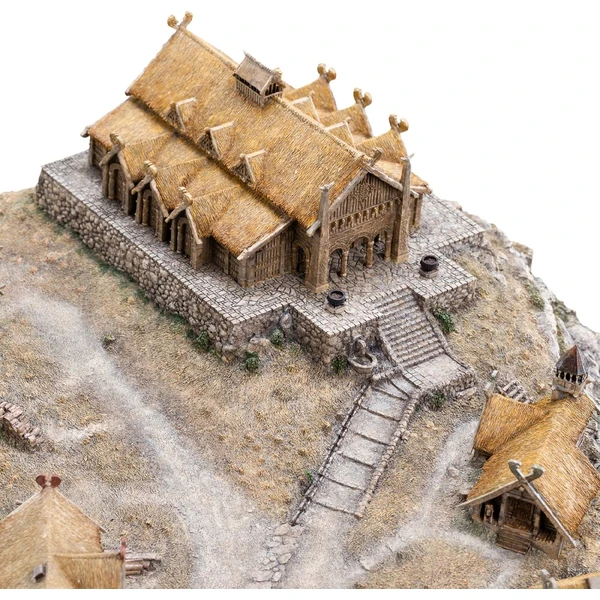 Replika Weta Workshop Pán prsteňov trilógia - Edoras (limitovaná edícia) 16,1 cm - Repliky - Obrázok d_02e774d5e1df4a8ba2f9d05baa545d2b