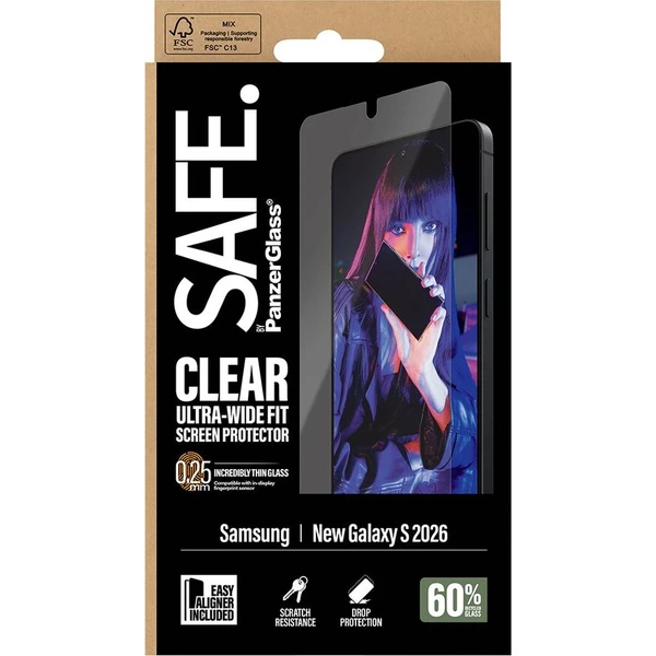PanzerGlass® SAFE sklo s inštalačným rámčekom Samsung Galaxy S26 - Ochranné fólie a sklo - Obrázok d_031eb0cced5d4fe8b09f5184206d5921