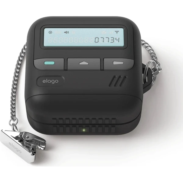 ELAGO Pager Hang Case pouzdro pro Samsung Galaxy Buds4/Buds4 Pro černé - Puzdra - Obrázok d_032a3e34673541688d3f66b2ace37073