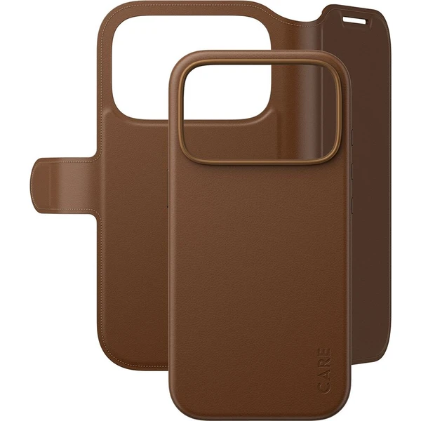 PanzerGlass CARE Tango 2v1 Wallet MagSafe pouzdro Apple iPhone 18 Pro/17 Pro hnědé - Puzdra - Obrázok d_034a9fdd78a046b5af6caa63fa5d0d5f
