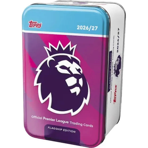 Topps Premier League 2027 - Super Tin (s táckem) - Futbalové karty - Hlavný obrázok
