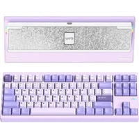 Wobkey Crush 80 Reboot Pro Kailh Cocoa herná klávesnica (US) fialová - Klávesnice