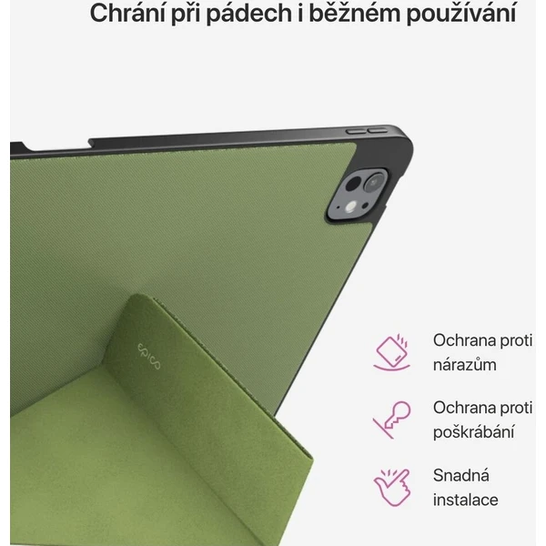 iWant by Epico SolidWoven Flip kryt pre iPad Air/Pro 11"/13" zelený - Puzdra - Obrázok d_03fd7b32b2824ed099ec6401aa6cb95f