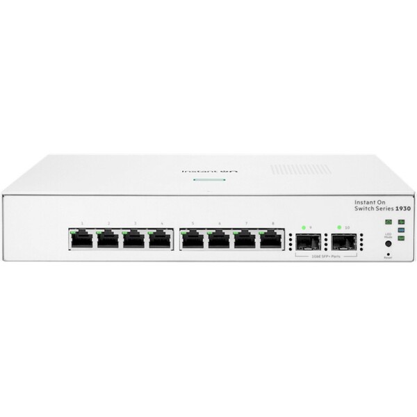 HPE NW Instant On 1930 8G 2SFP